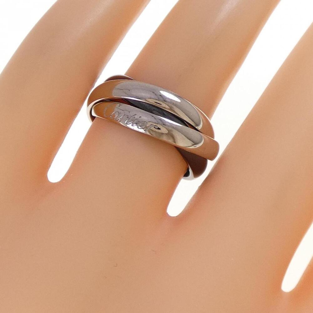 Cartier Authentic Silver Trinity Ring - image 4